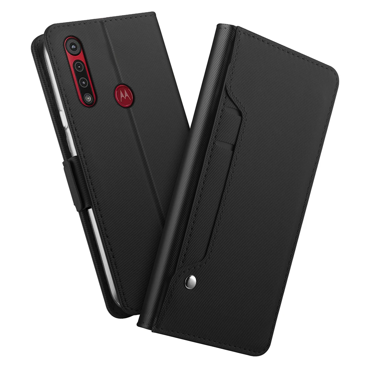 Для Motorola Moto G8 Play Moto G8 Plus кожаный чехол-книжка с подставкой и зеркальным покрытием для Motorola Moto E6 Play чехол со слотом для карт