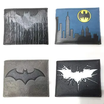 

Cartoon Comics Symbol Wallet Leather PVC Men Purse Zip Pocket ID Credit Card Holder Bi-Fold Wallets