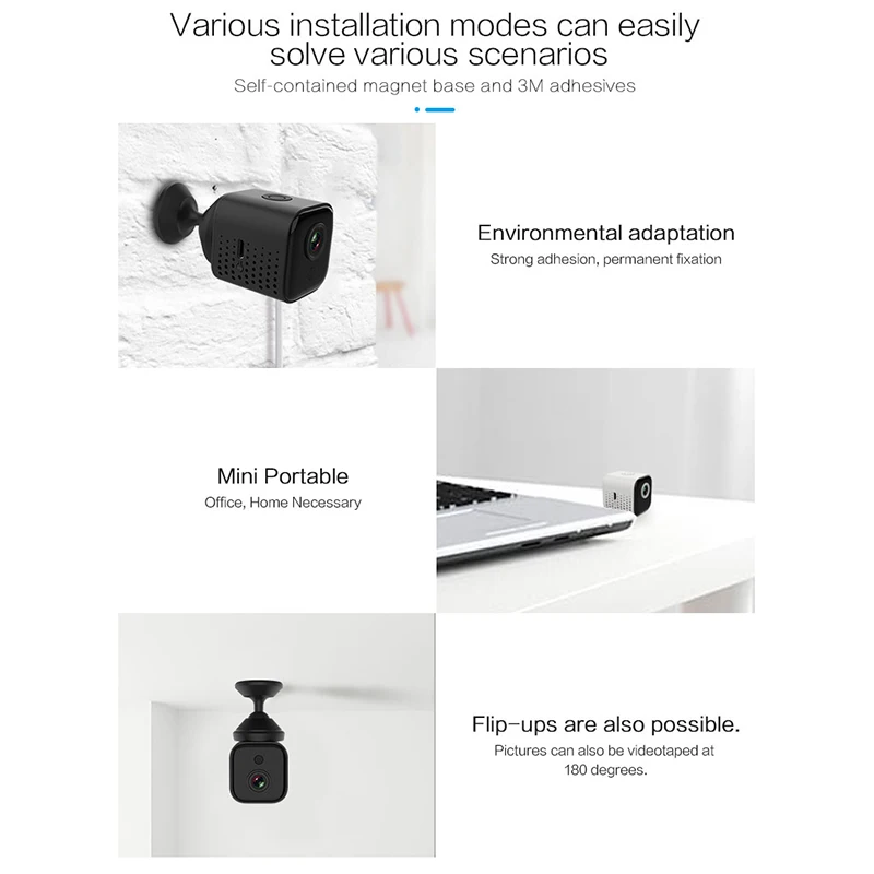 A11 1080P HD Wifi IP Mini camemor карта памяти