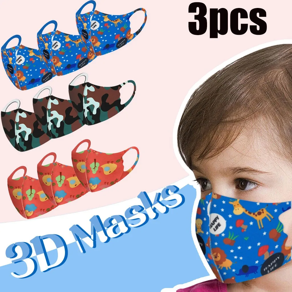 3 шт. детская 3d маска поддерживающая дыхательную маску внутренняя подушка