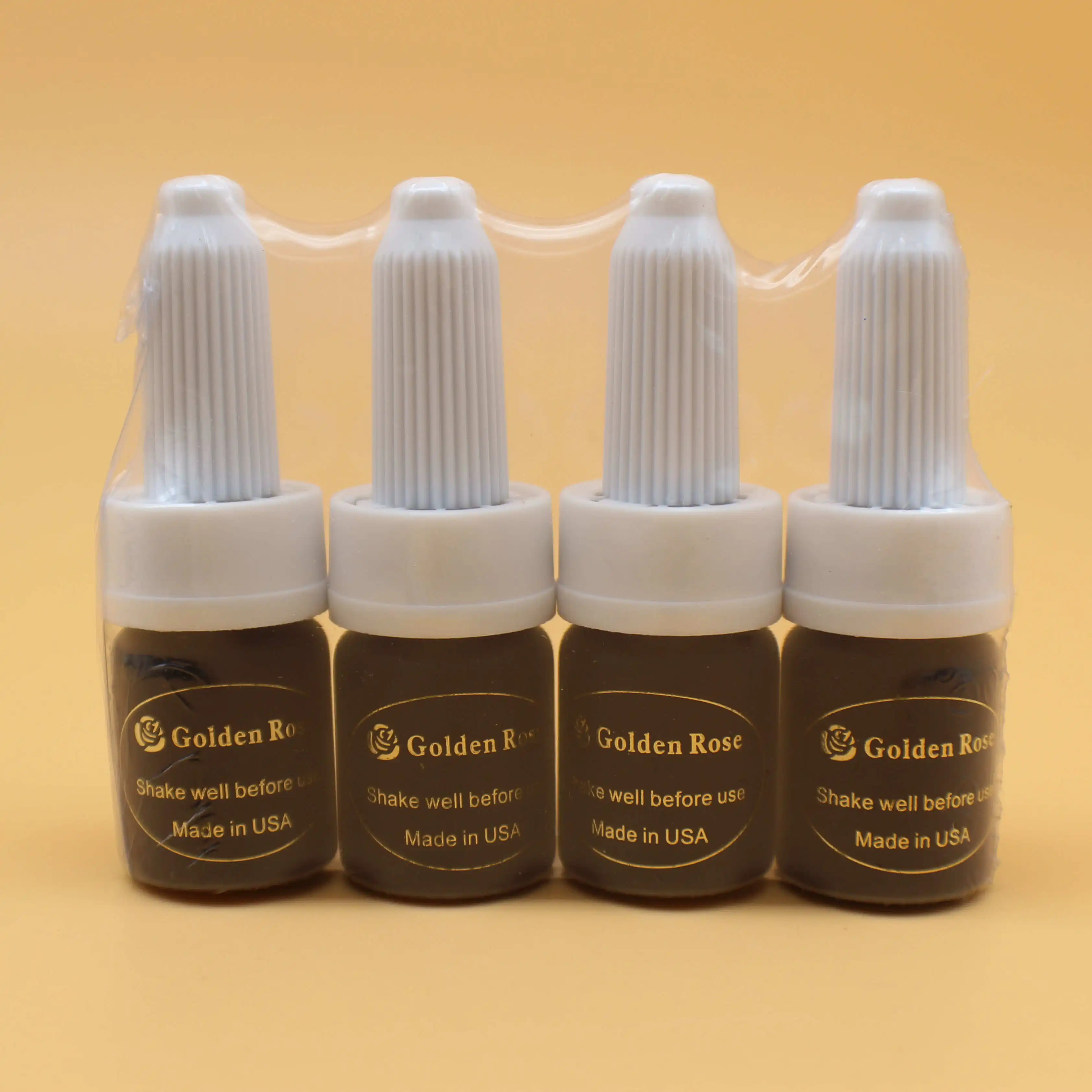 3PCS 5Ml Golden Rose Tattoo Ink for Microblading