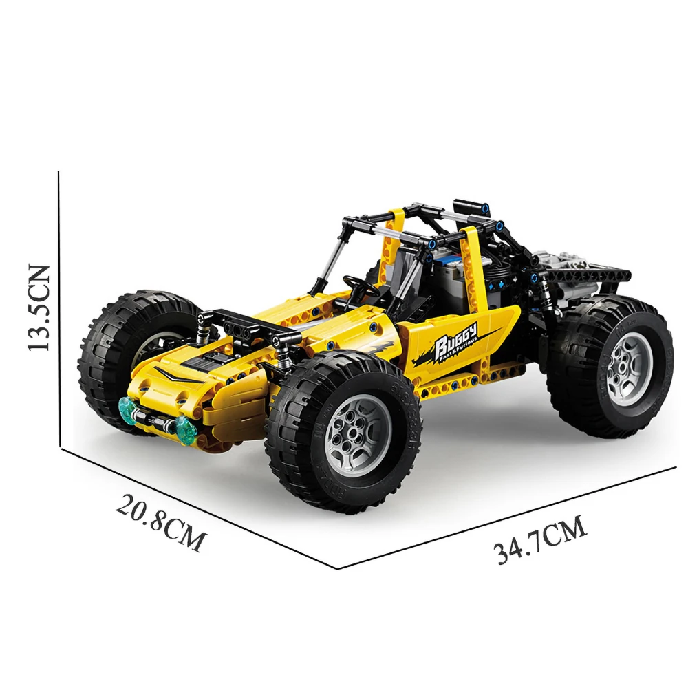 RC автомобиль Кирпичи совместимы 552 шт Строительные блоки кирпича от нагрузки автомобиль с светильник мальчики подарки на день рождения игрушки для детей