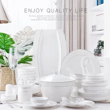 Best Offers 60 Heads jingdezhen ceramics Tableware Rice Bowl Dish Salad Noodles Bowl Plate Dinnerware Sets Kitchen Soup Pot Tableware Best Offers 60 Heads jingdezhen ceramics Tableware Rice Bowl Dish Salad Noodles Bowl Plate Dinnerware Sets Kitchen Soup Pot Tableware