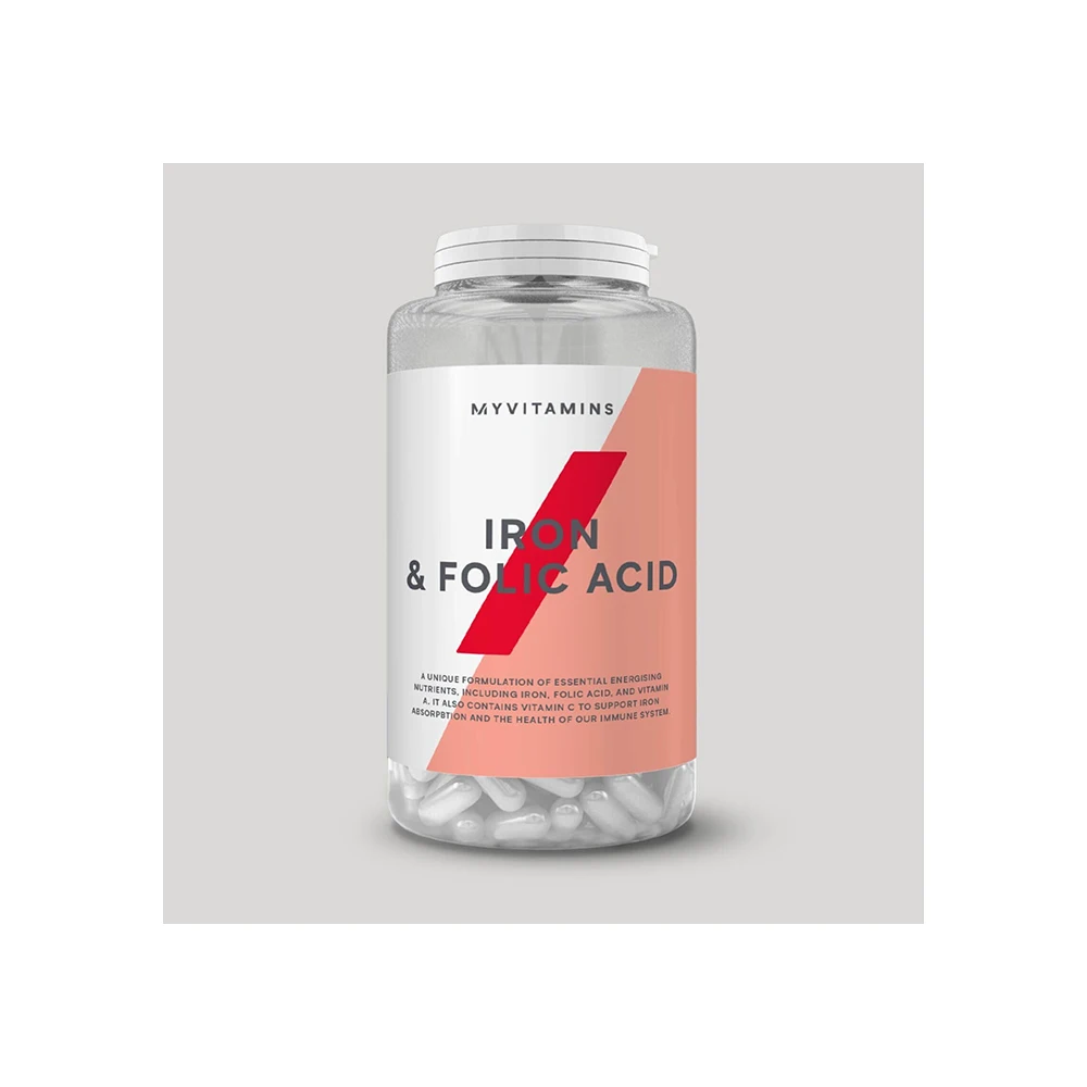Мультивитамины MyProtein Iron &amp Folic Acid 90 tabs таблеток | Спорт и развлечения