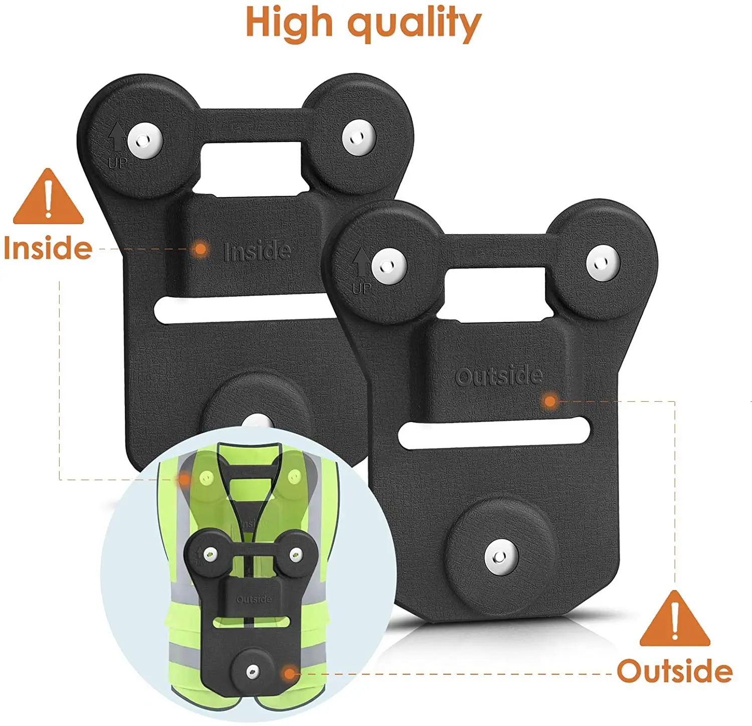 Montagem Magnética da Câmera do Corpo de Cammpro Grampo Wearable Universal do Suporte da Montagem do Ímã Vara à Roupa para Toda a Câmera do Corpo da Marca - Image 5