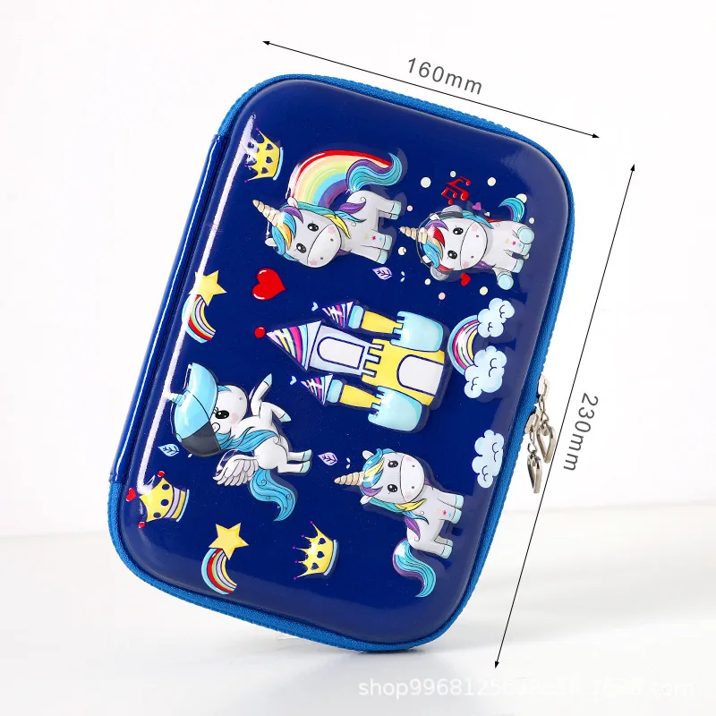 Пенал с единорогом чехол Kawaii милый пенал для карандашей trousse школьников большой емкости, Карандаш Чехол ручка чехол школьные принадлежности для девочек и мальчиков - Цвет: C3