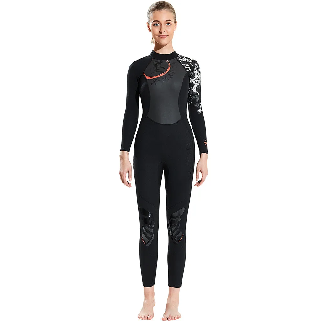 Женская теплая Солнцезащитная одежда для плавания, серфинга и подводного плавания, костюм для дайвинга, сексуальный модный персональный костюм, новинка, высокое качество