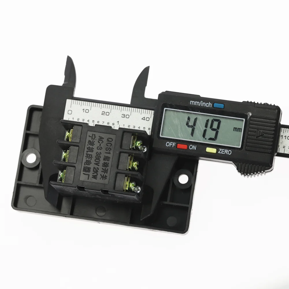 1 шт. AC 380В 2KW I/O ВКЛ./ВЫКЛ. Кнопка пусковой остановки 6 винтовых зажимов
