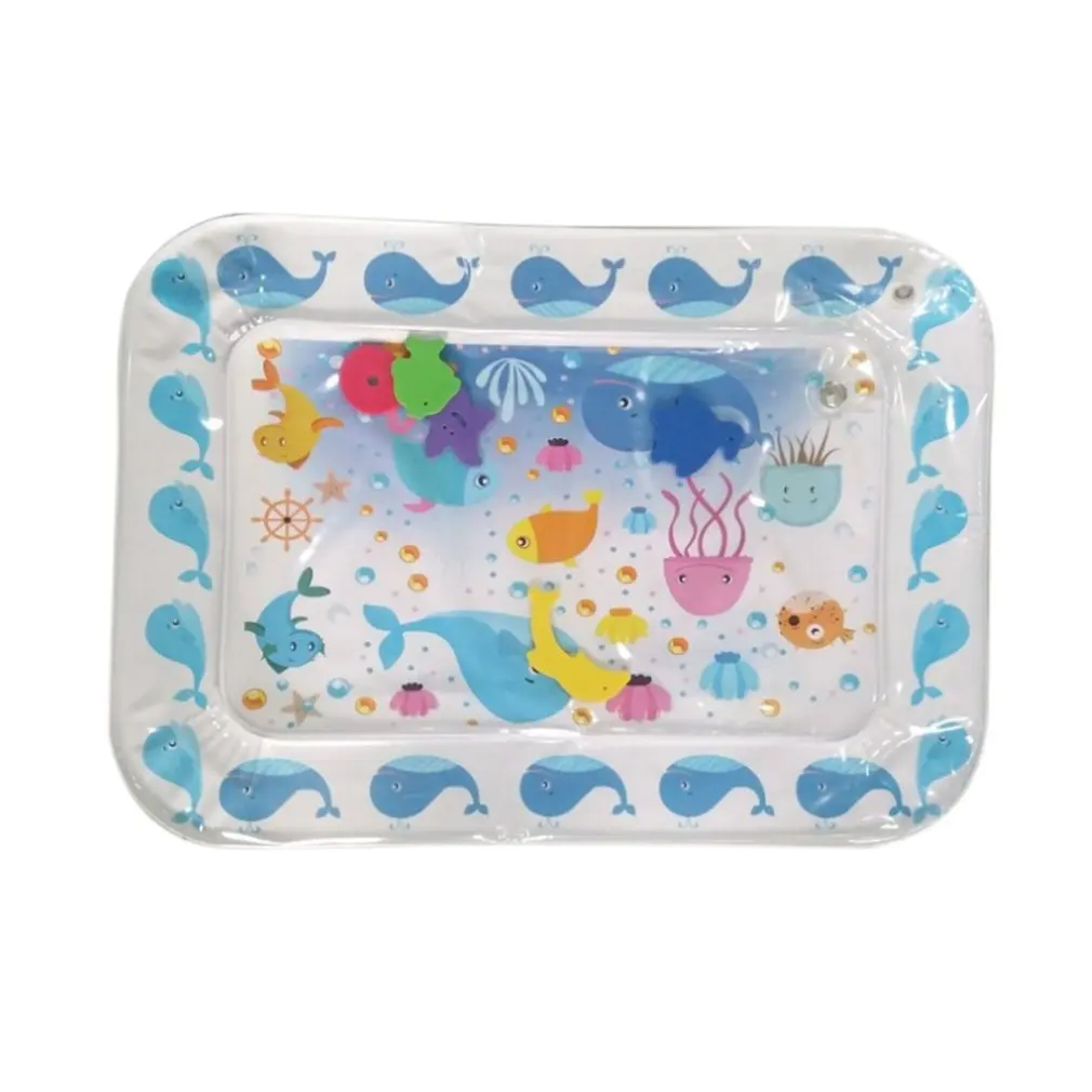 

Baby Kids Inflatable Water Play Mat Toys thicken PVC Infant Baby Water Cushion Tummy Time Playmat Toddler Activity for Babies