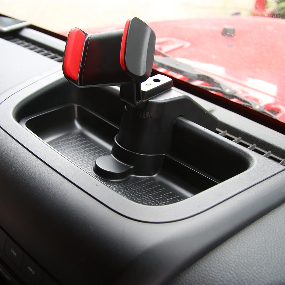 Cell Phone Holder Car Mount Rotatable Phone Mount for Jeep Wrangler JK 2012- Auto Accessories