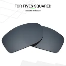 Mryok поляризованные Сменные линзы для Окли Fives квадратные солнечные очки черный IR