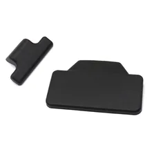 Накладка спинки седельная сумка задний багажник наклейка резиновая черная Мотоцикл Велосипед