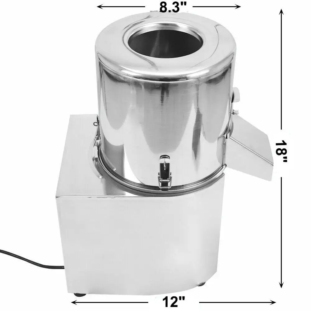 220V/110V Commercial Electric Meat Grinder Food Vegetable Fruit Processor Blender Chopper Mincer 550W