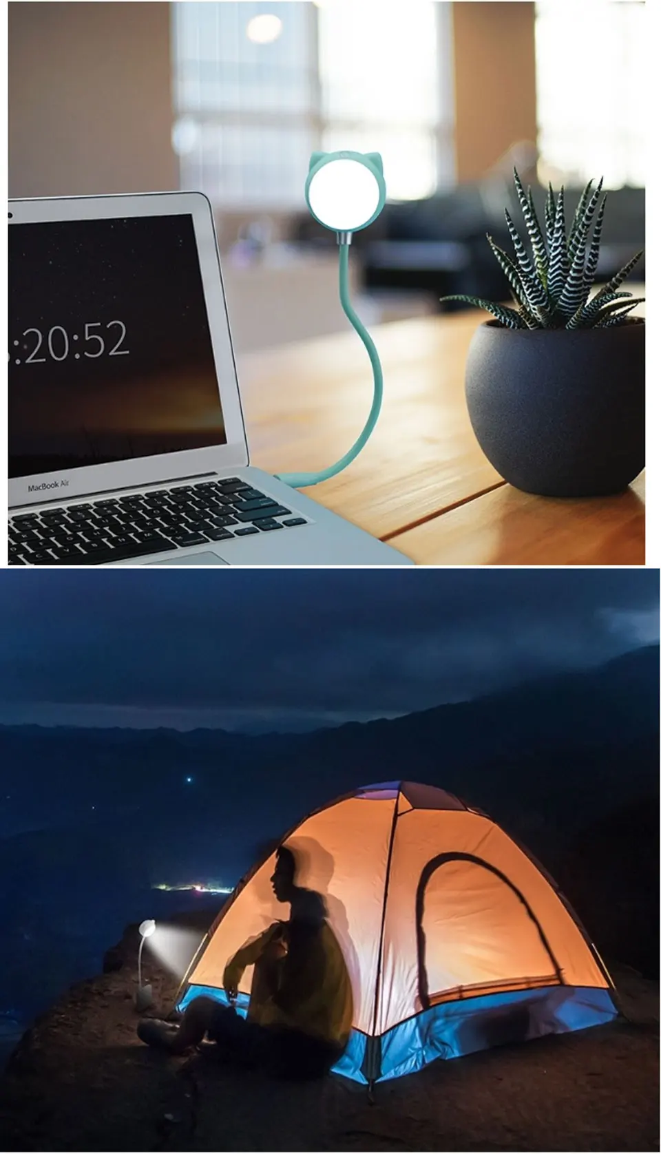 L3 светодиодный USB Bluetooth Динамик гибкий портативный мини Bluetooth книга свет смарт-динамик лампа для ноутбука компьютер