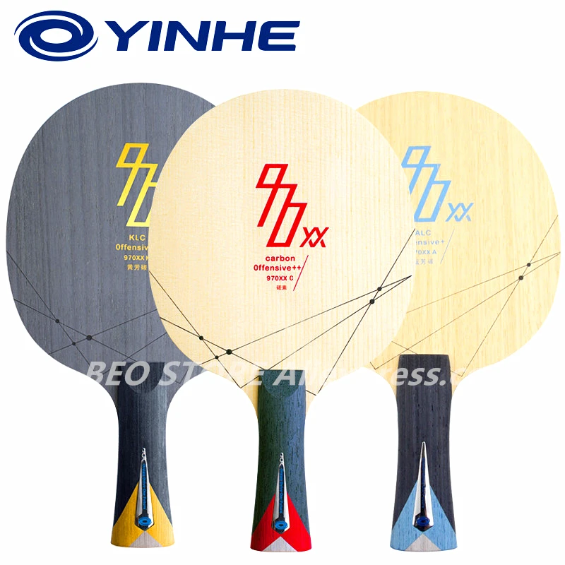YINHE 970XX ракетка для настольного тенниса профессиональная Arylate Carbon ALC KLC