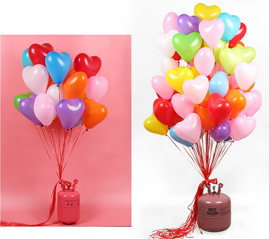 SUEF красные розовые шары 10 дюймов любовь латексные воздушные шары «сердце» Свадебные гелиевые шары День Святого Валентина День рождения надувные шары