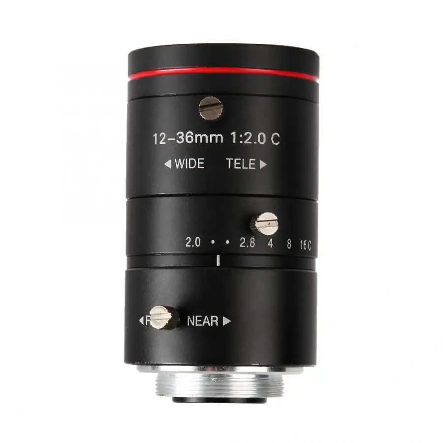 1/1. 8 дюймов 3MP HD объектив камеры 12-36 мм фокусное расстояние Ручная настройка апертуры C крепление наблюдения