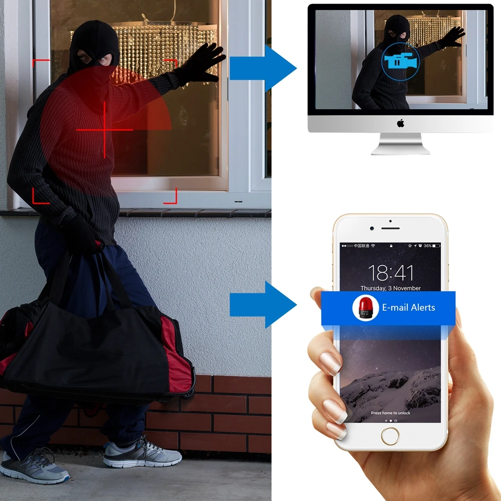 A-ZONE POE IP камера 1080P наружная Водонепроницаемая ONVIF аудио Запись H.264 2.0MP P2P домашняя CCTV камера видеонаблюдения