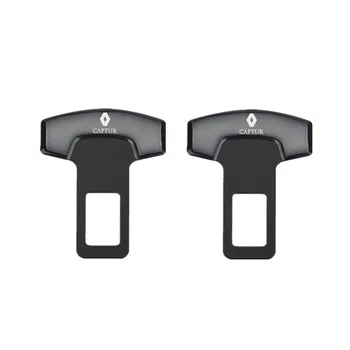 

2PCS Car Belt Buckles Safty Belt Alarm Canceler Stopper for Renault Captur 2016 2017 2018 2019 Accesspories Car Styling