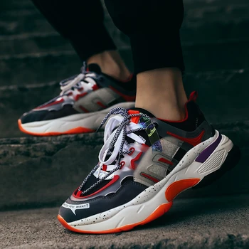 

sport shoe on hot espadrilles fashion s casuales spring de sneakers-mens sneakers Male leather sneaker leisure korean mens 2020