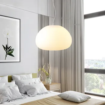 

Modern LED Glass Pendant Lamps Personality Light Fixtures Nordic Restaurant Hanging Ceiling Bar Lamps JW Chandeliers Lighting