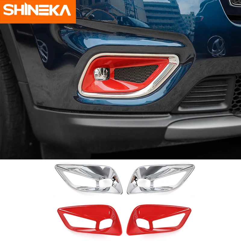 SHINEKA автомобильные наклейки для Jeep Cherokee 2019 + Внешняя противотуманная фара