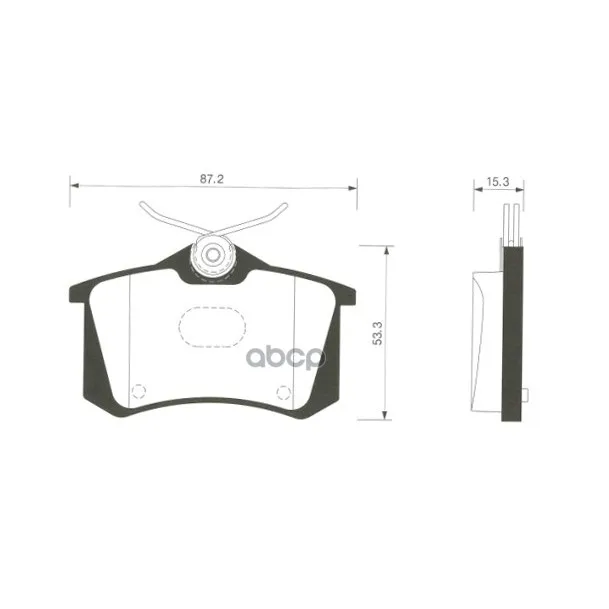 Колодки Тормозные Audi 96-/Citroen 99-/Renault 98-/Peugeot 00-/Vw 95- Задние Sangsin Brake Sp1391 Sangsin brake арт. SP1391