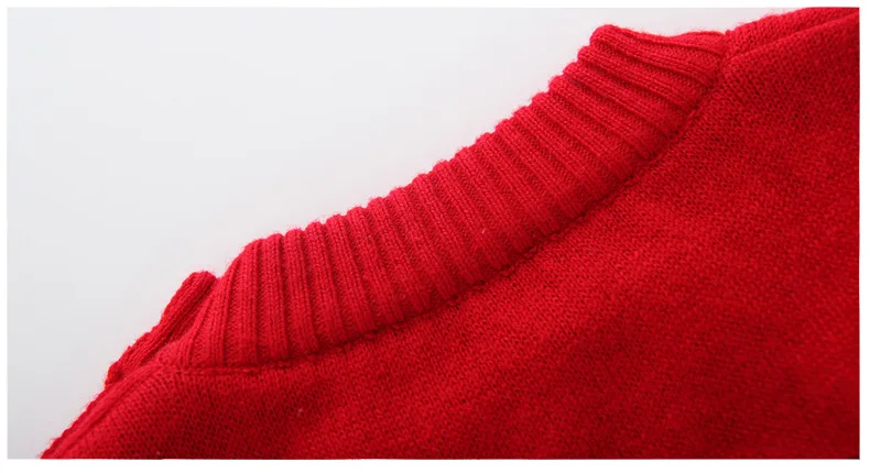 Милый теплый свитер с Микки Маусом; топы для маленьких девочек и мальчиков; утепленная Рождественская шерстяная вязаная куртка; осенний свитер с круглым вырезом и рисунком для малышей