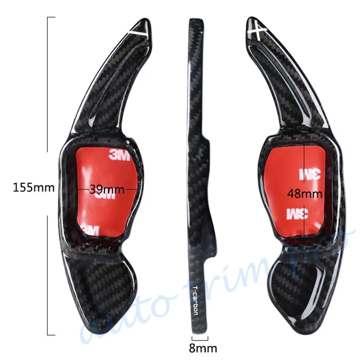 Аксессуары подходят для Volkswagen VW Golf6 R Tiguan Polo GTI Eos Scirocco Passat B7 DSG весло переключения передач рулевое колесо