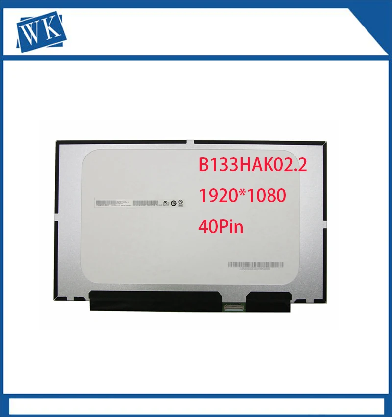 Pantalla Lcd Para Per Thinkpad X390 20 Q0 20 Q1 02 Hl707 Matriz Con Pantalla Ips De 13,3 Pulgadas, Muslimate Nv133Fhm-T03 40 Pin