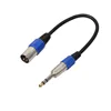 0.3m XLR to Jack Microphone Cable 6.35mm Male Stereo Zinc alloy Adapter for Microphone Guitar Mixer Speaker Patch Panel ► Photo 2/5