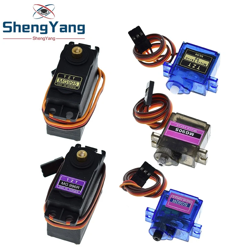 Сервопривод SG90 SG92R MG90S MG995 MG996, металлическая Шестерня для модели вертолета, лодки для Arduino UNO, механический рычаг MG946R MG945R MG996R для самостоятельной сборки Сервопривод SG90 SG92R MG90S MG995 MG996, металлическая Шестерня для модели вертолета, лодки для Arduino UNO, механический рычаг MG946R MG945R MG996R для самостоятельной сборки