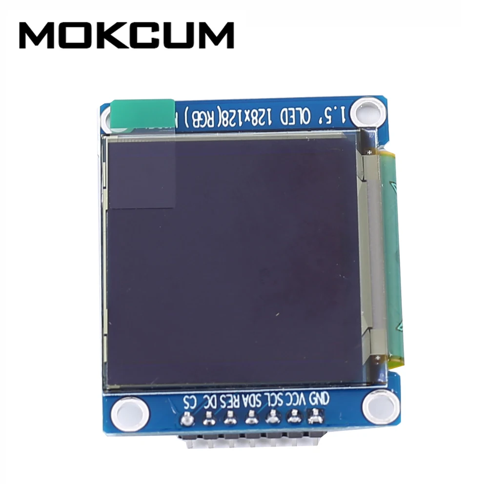 1,5 дюймов 128x128 SPI дисплейный модуль OLED rgb дисплей экран модуль 65 к SSD1351 драйвер 128*128 3,3 В питание