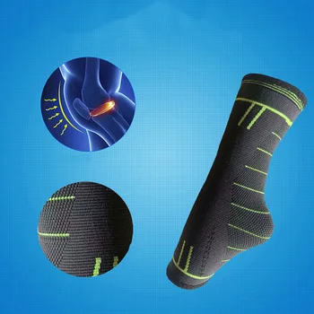 1Pc Sport Enkel Ondersteuning Protector Compressie Enkelbrace Nylon Comfort Anti Verstuiking Basketbal Voetbal Voet Veiligheid