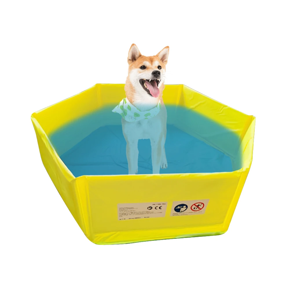 Dog Pool Foldable Dog Swimming Pool Pet Bath Swimming Tub Bathtub Pet