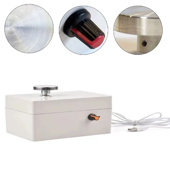 

5V Usb Aluminum Alloy Fingertip Mini Pottery Wheel 4.5Cm Turntable Knob Stepless Speed Change