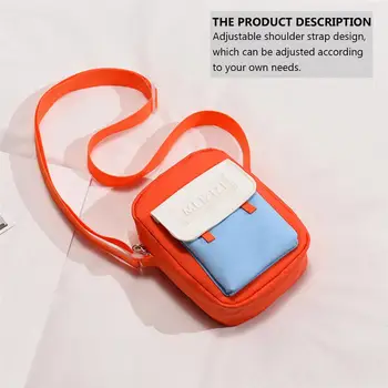 

1Pc Graceful Shoulder Bag Creative Simple Adjustable Straddle Bag for Outdoor