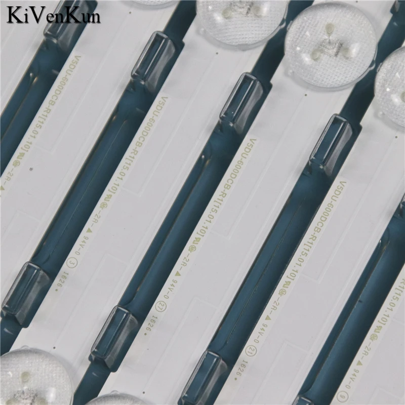 TV LED 백라이트 스트립, 삼성 UN60KU6270 UN60JU7700 UN60KU6000 UN60KU6300 LED 바 밴드 눈금자 배열 테이프 V5DU-600DCAB-R1