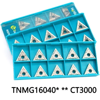 

10PCS TNMG160404 MT CT3000 160408R FS Cermet Blade External Turning Tool TNMG160404 L FG VF Cutting Tools CNC Lathe Cutter Tool
