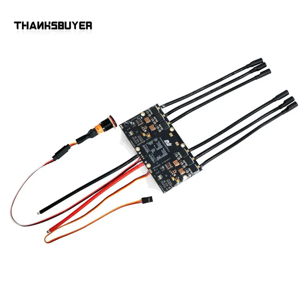 

Thanksbuyer Electric Skateboard VESC Dual VESC 50A VESC4.12 Based Controller 3-12S For Esk8 Ebike VESCtool MTVESC50ADU