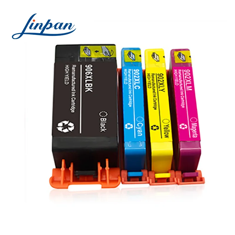 Картридж 902XL 906XL чернильный картридж для HP 902 XL 906 Officejet 6954 6960 6961 6963 6964 6965