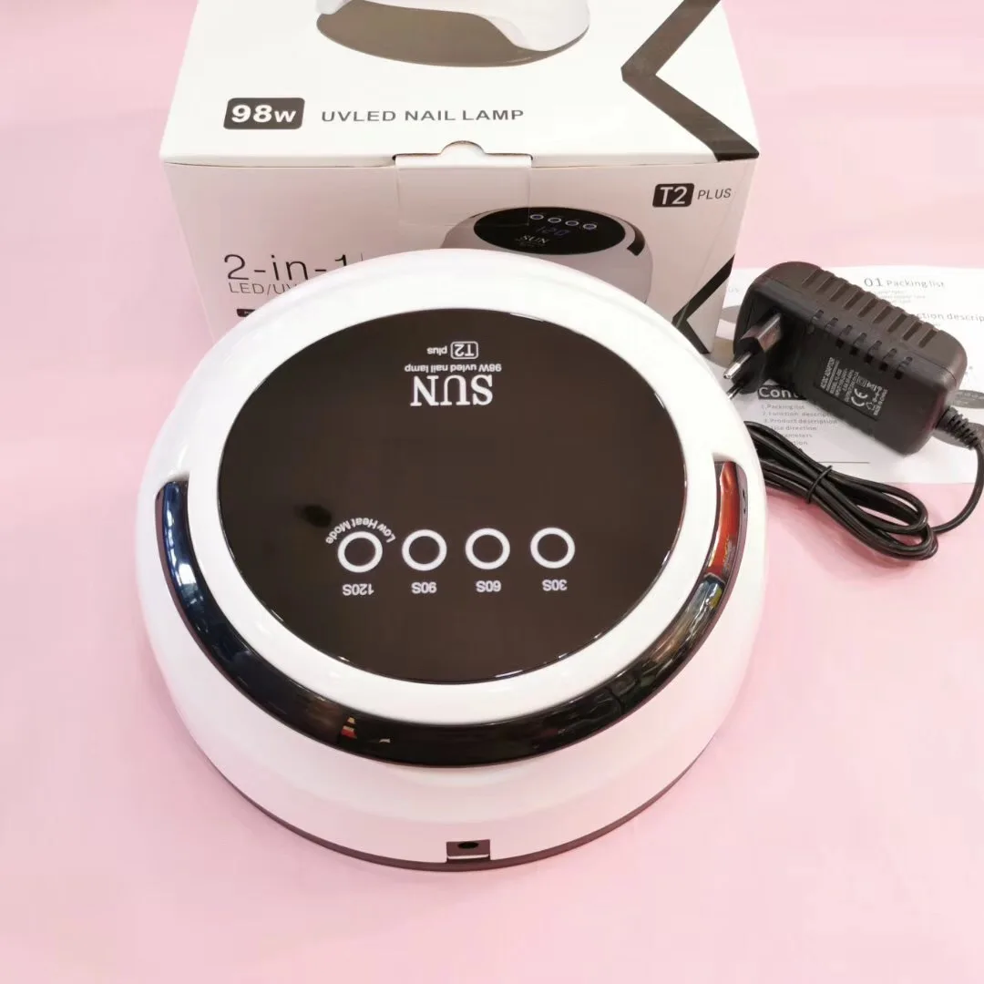 Billige Kesinails 98W Nagel Lampe Maniküre UV LED Nagel Trockner Für Aushärtung Alle Gele Eis Lampe Für Professionelle Nagel Kunst DIY Design Werkzeuge