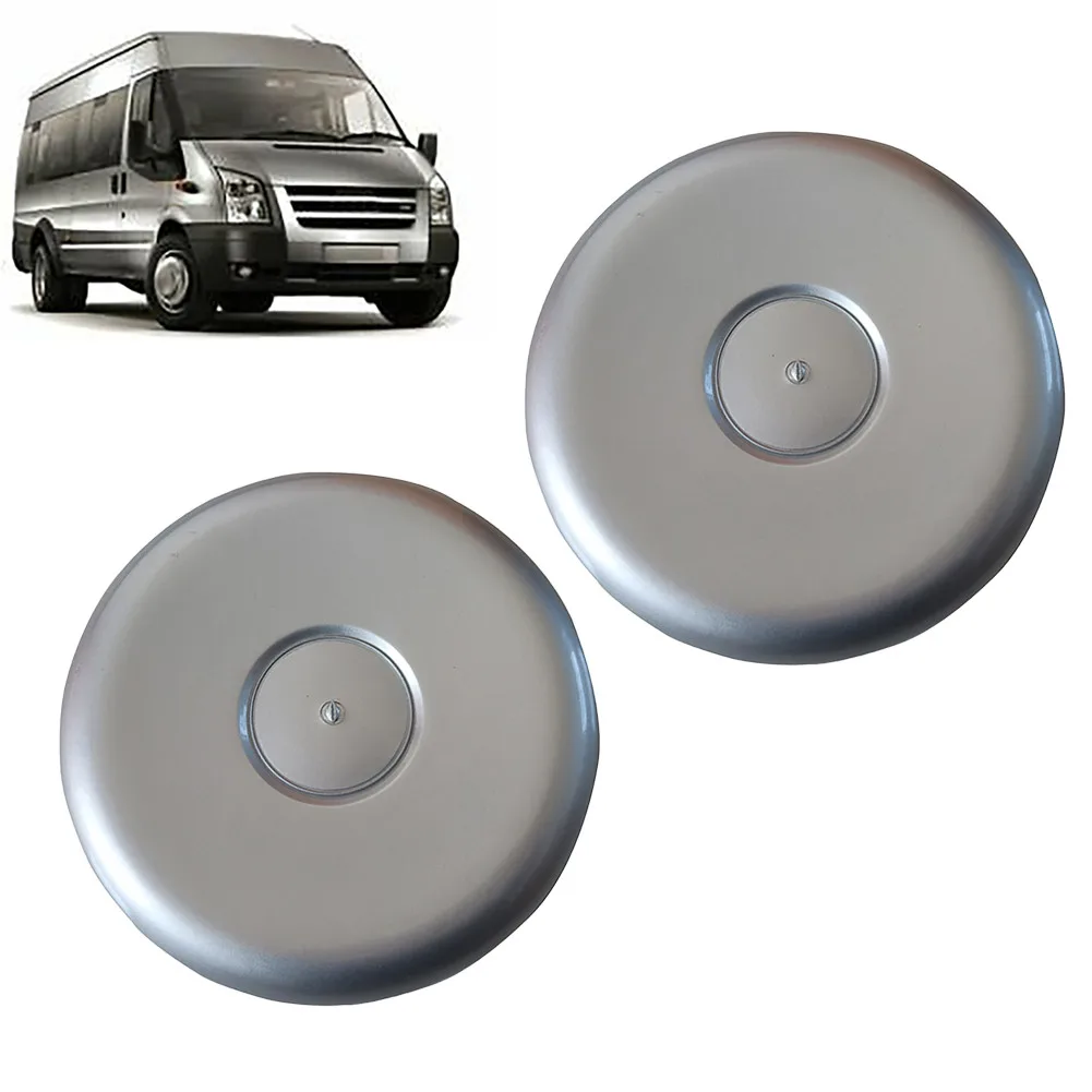 2Pcs Front Wheel Centre Cap Rear Twin Wheel Trims For FORD TRANSIT MK6 MK7 MK8 YC151130DD YC15-1130-DD 1573029 Car Accessories