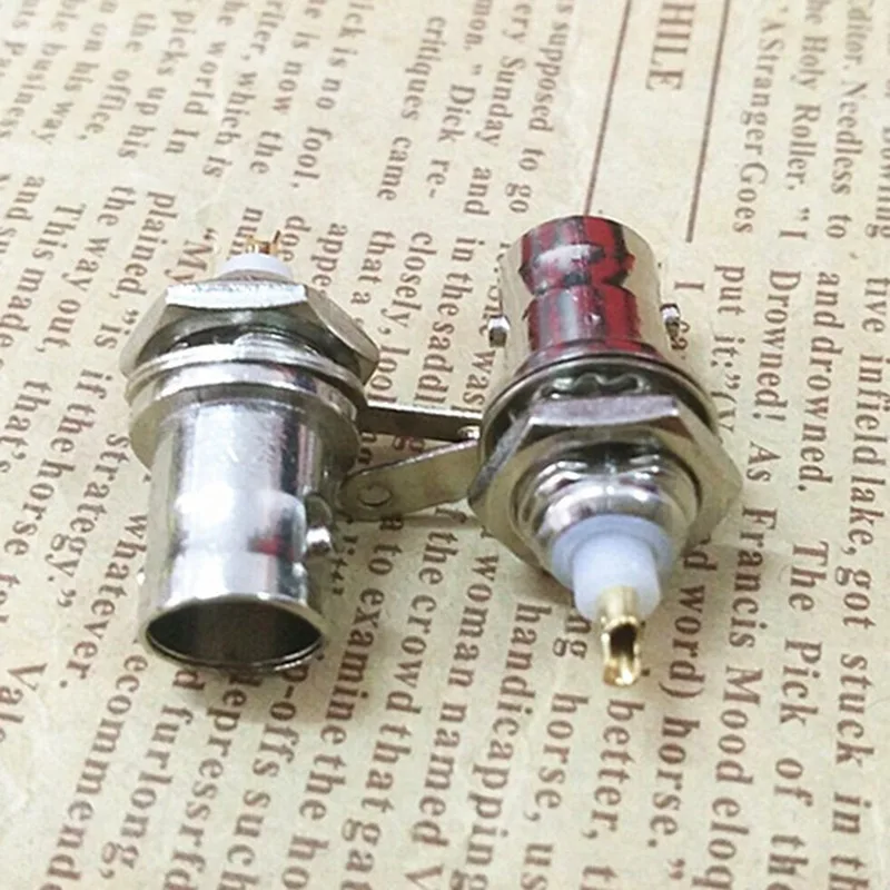 5PCS BNC Female Connectors Chassis Panel Mount Monitor Accessories Suit For Communications Equipment 5PCS BNC Female Connectors Chassis Panel Mount Monitor Accessories Suit For Communications Equipment