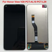 Новый протестированный оригинал для Huawei Honor V20 PCT-AL10 PCT-L29/для Honor View 20/nova 4 ЖК-дисплей + кодирующий преобразователь сенсорного экрана в сборе(China)