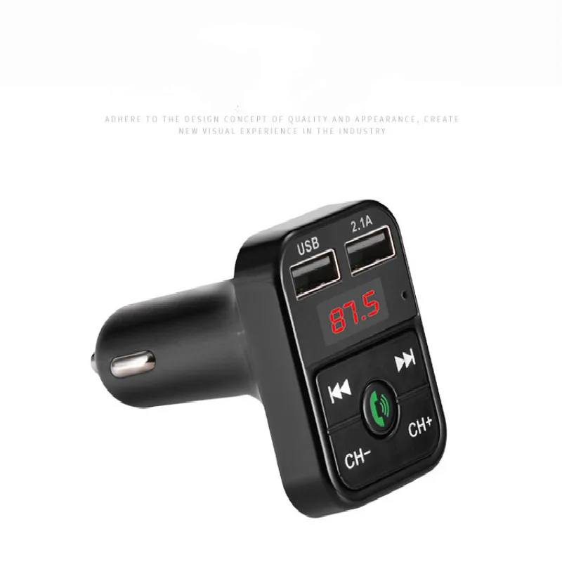 B2 Bluetooth 5,0 автомобильный комплект громкой связи беспроводной fm-передатчик 3.1A Быстрая зарядка двойной USB зарядное устройство lcd TF карта Автомобильный MP3-плеер