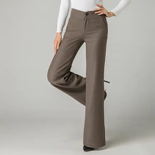straight flare pants