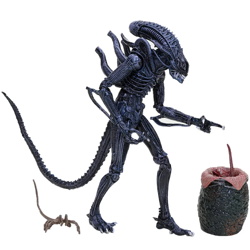 4 шт./компл. инопланетянин NECA 1986 коллекция фильмов Черный, серый цвет Alien яйца Facehuggers Chestburster фигурка героя модель игрушка кукла