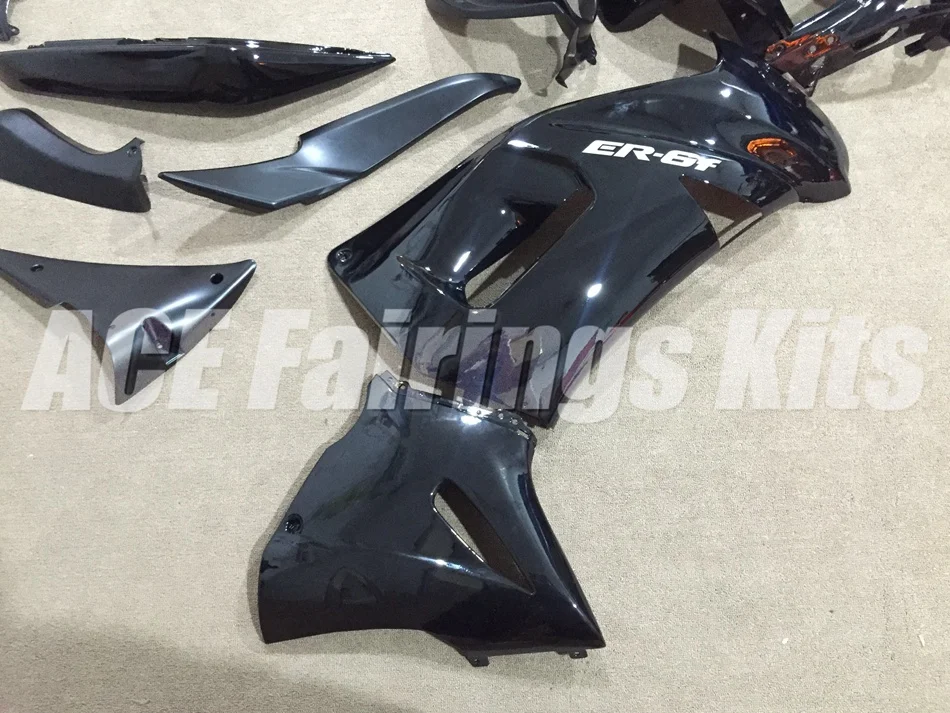100% Легко Установка Новый ABS Обтекатели комплект подходит для Kawasaki Ninja 650R ER 6F 06 07 08