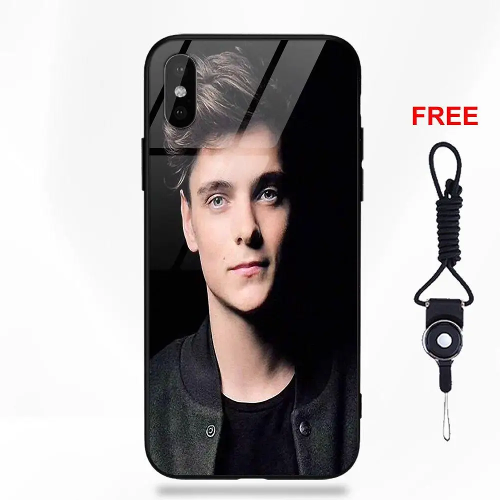 Для Apple IPhone X XS Max XR 5 5C 5S SE 6 6S 7 8 Plus Силиконовый ТПУ оправа закаленное стекло Coque Case Capa известный Мартин Гаррикс